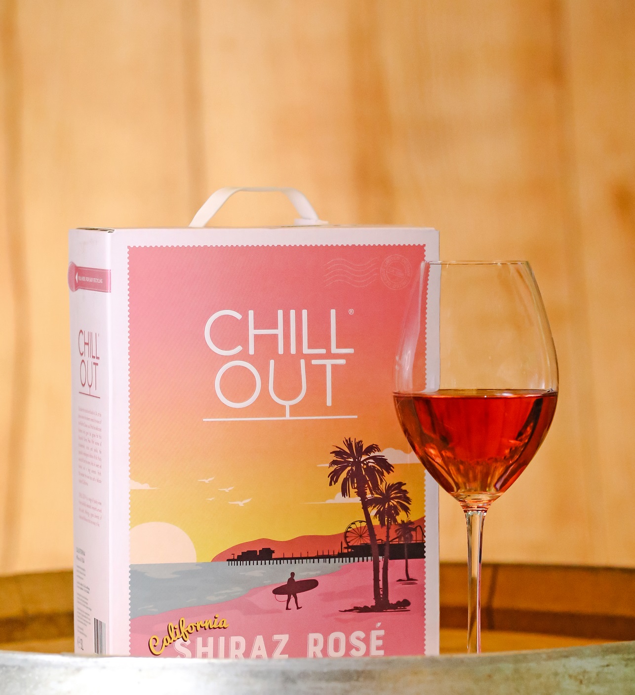 Kaliforniska Chill Out rosé ett riktigt charmerande "blush wine